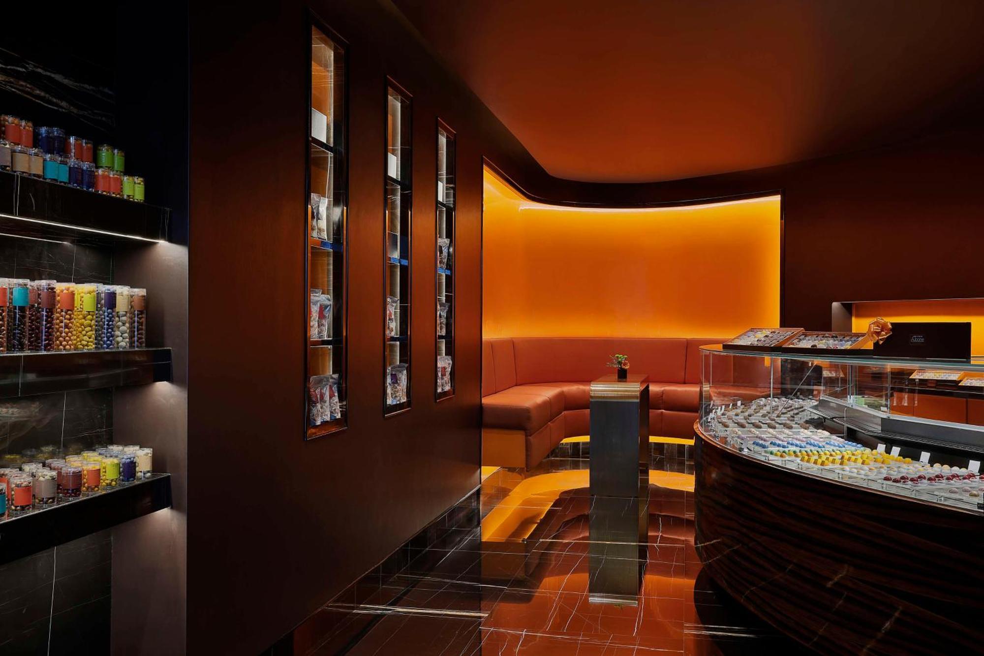 Waldorf Astoria Doha Lusail Dış mekan fotoğraf The interior of the bar