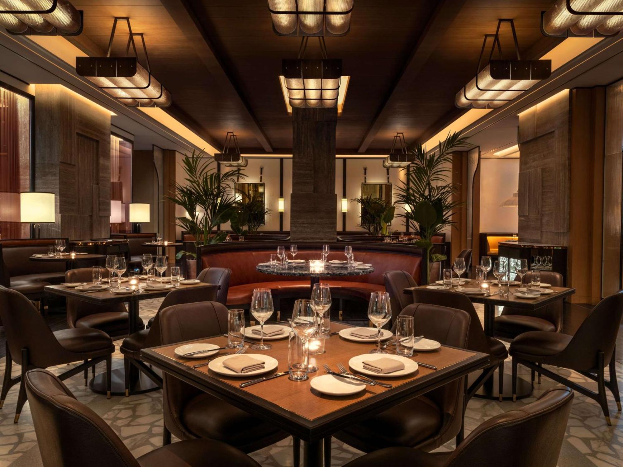 Waldorf Astoria Doha Lusail Dış mekan fotoğraf The interior of the restaurant
