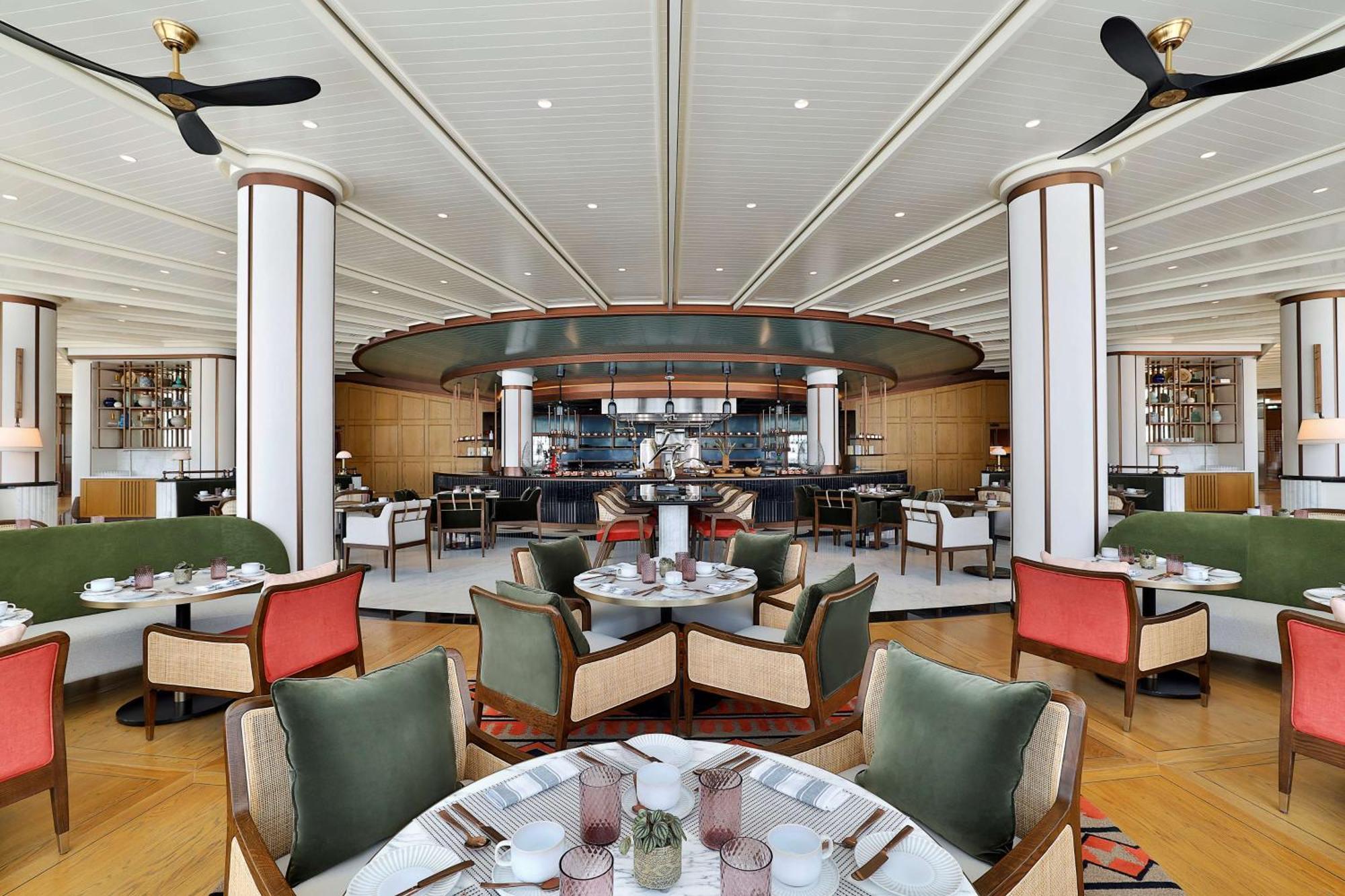 Waldorf Astoria Doha Lusail Dış mekan fotoğraf The restaurant